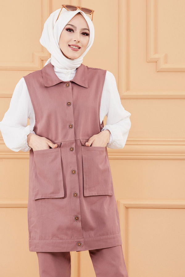 CEKET PANTOLON Pembe - 20117