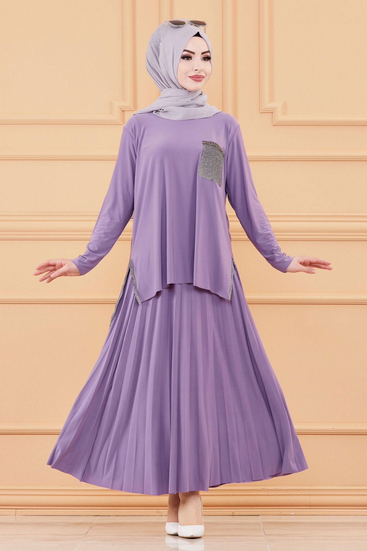 BLUZ ETEK Lila - 20122