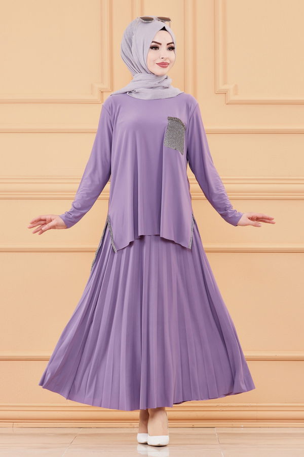 BLUZ ETEK Lila - 20122