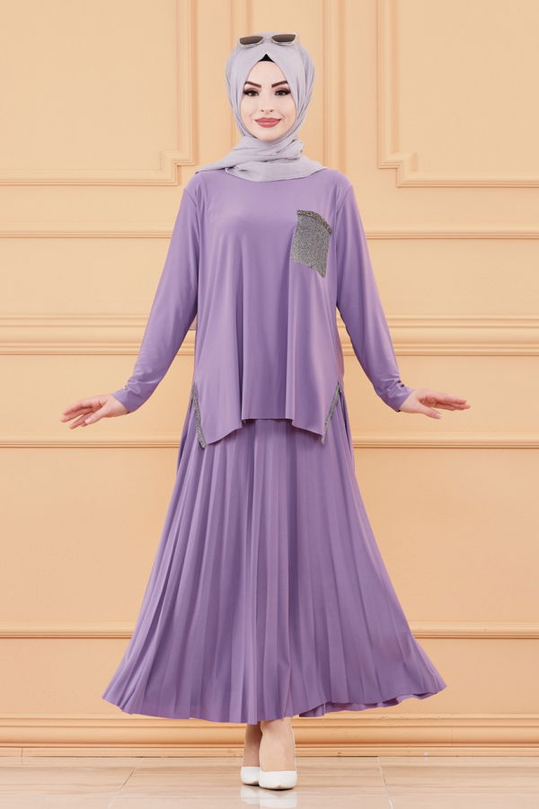 BLUZ ETEK Lila - 20122