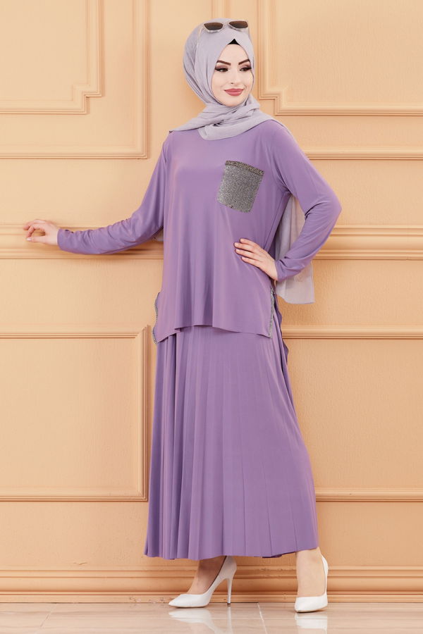 BLUZ ETEK Lila - 20122