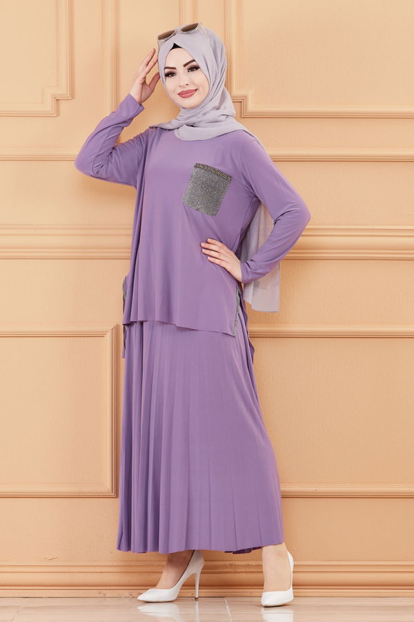 BLUZ ETEK Lila - 20122