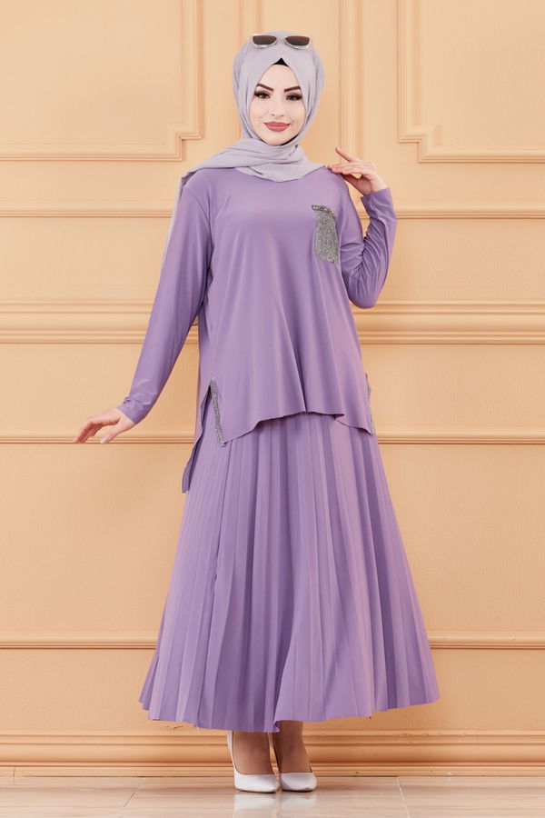 BLUZ ETEK Lila - 20122