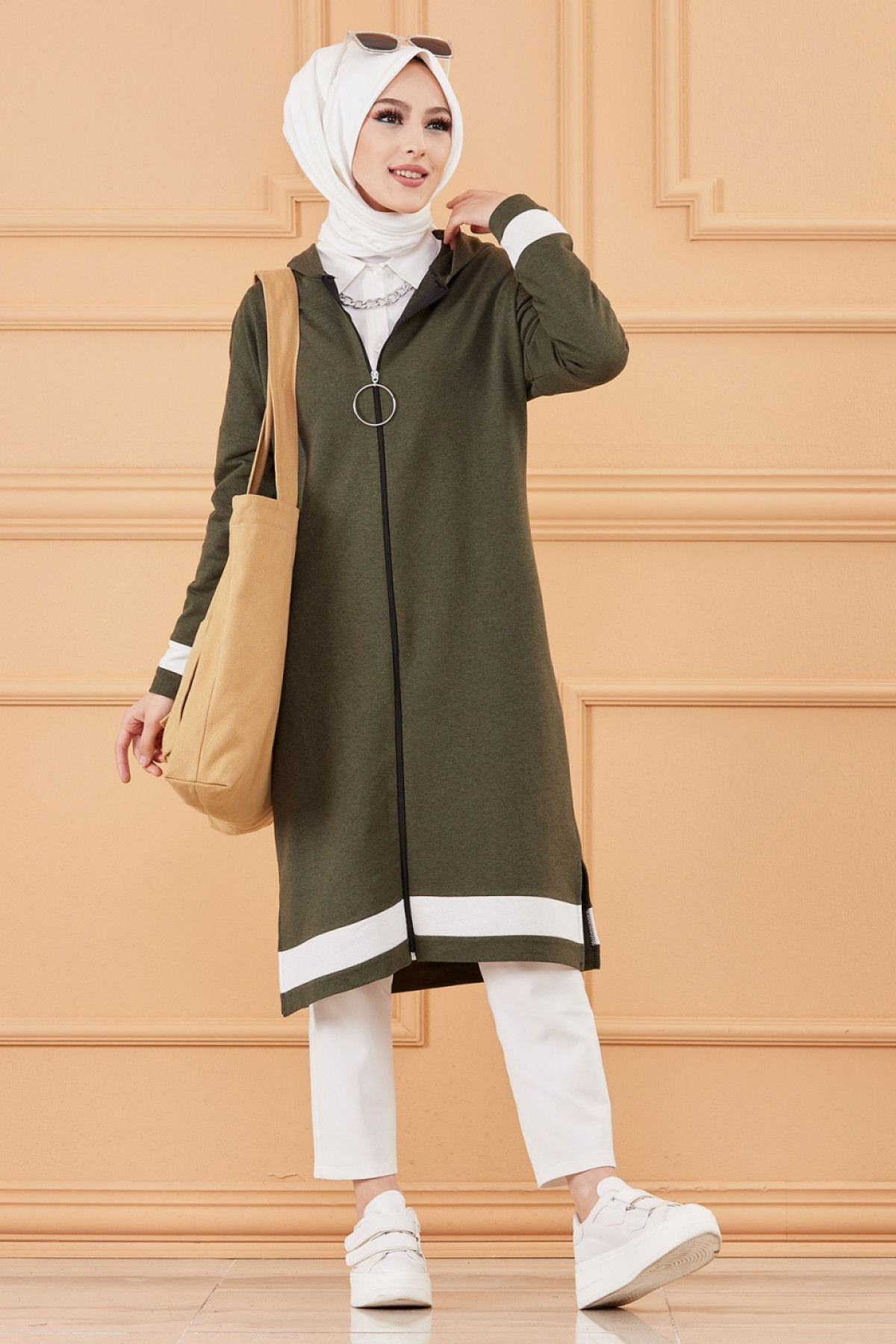 FERMUARLI HIRKA Haki - 3114