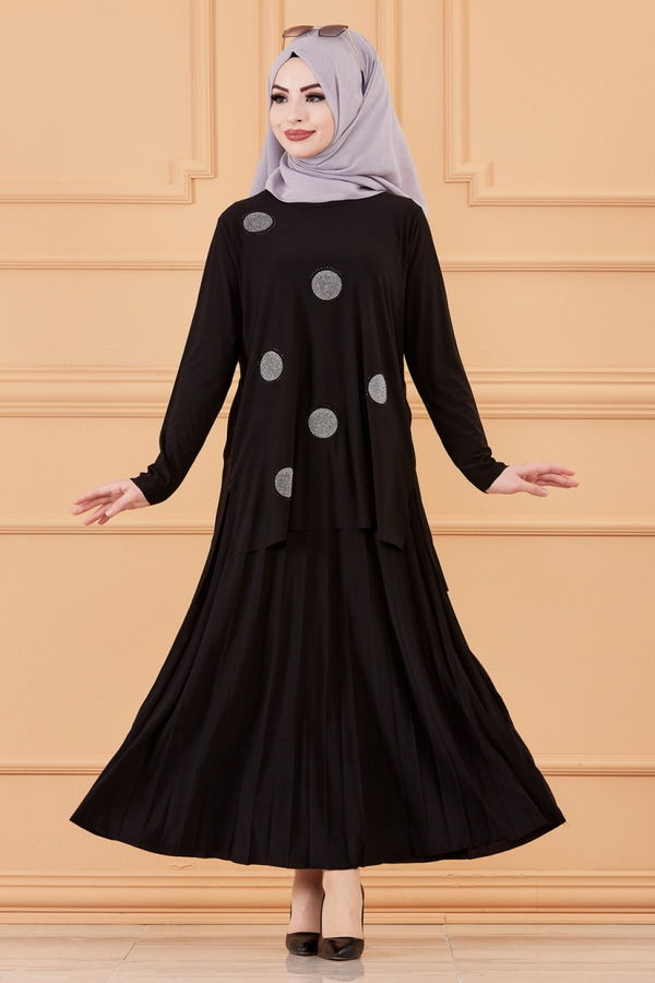 BLUZ ETEK Siyah - 20120 SİYAH