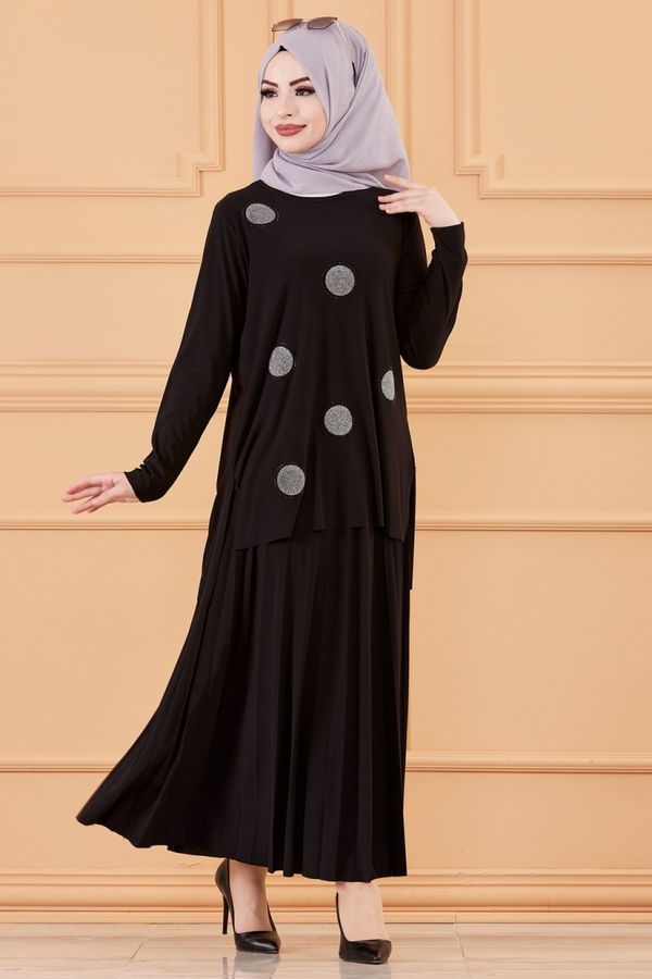 BLUZ ETEK Siyah - 20120 SİYAH