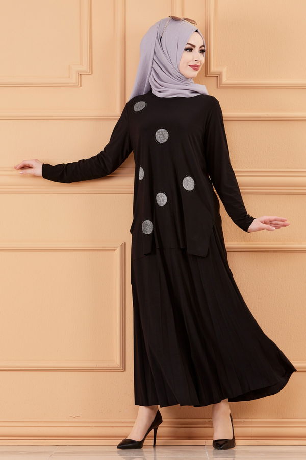 BLUZ ETEK Siyah - 20120 SİYAH