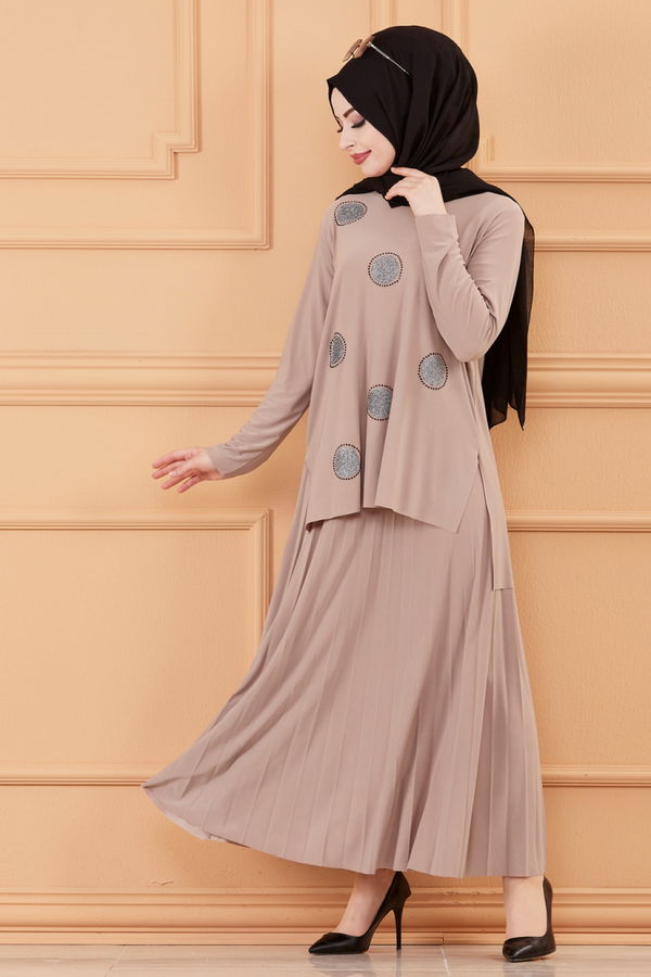 BLUZ ETEK Bej - 20120