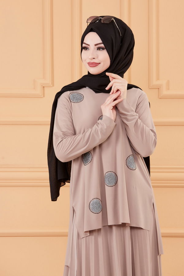 BLUZ ETEK Bej - 20120