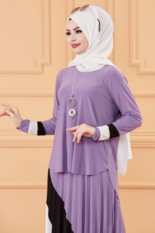 BLUZ ETEK Lila - 20121