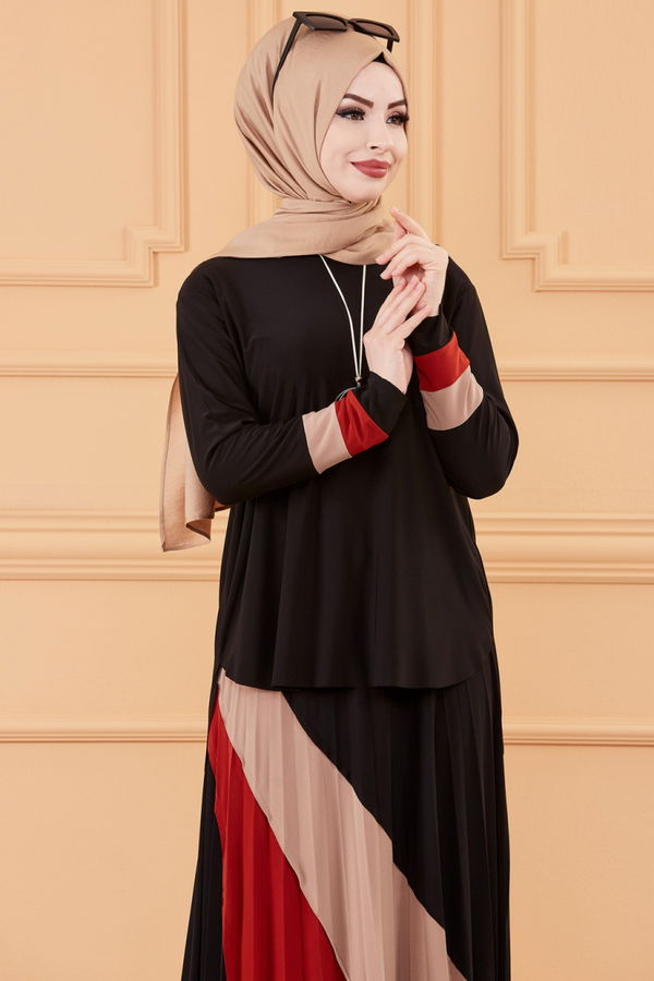 BLUZ ETEK Siyah - 20121