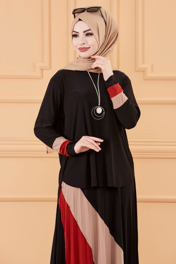 BLUZ ETEK Siyah - 20121