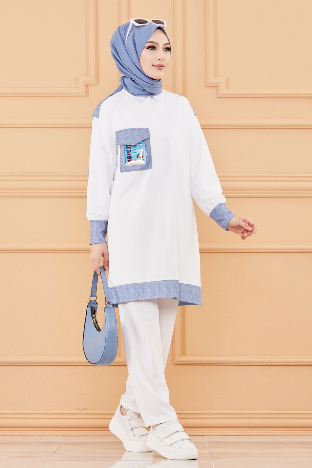 TUNIK PANTOLON Beyaz - 20127