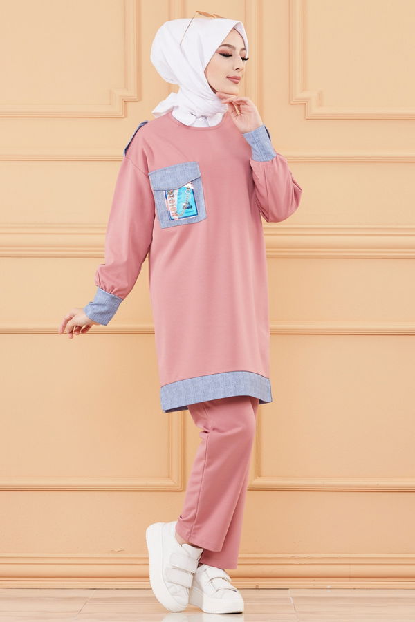 TUNIK PANTOLON Pembe - 20127