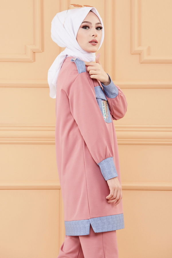 TUNIK PANTOLON Pembe - 20127