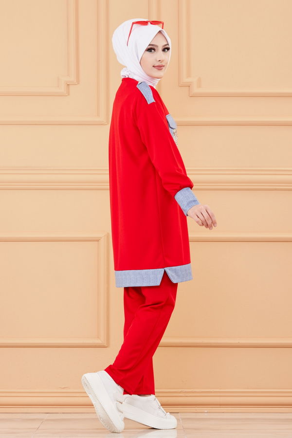 TUNIK PANTOLON Kırmızı - 20127 Kırmızı