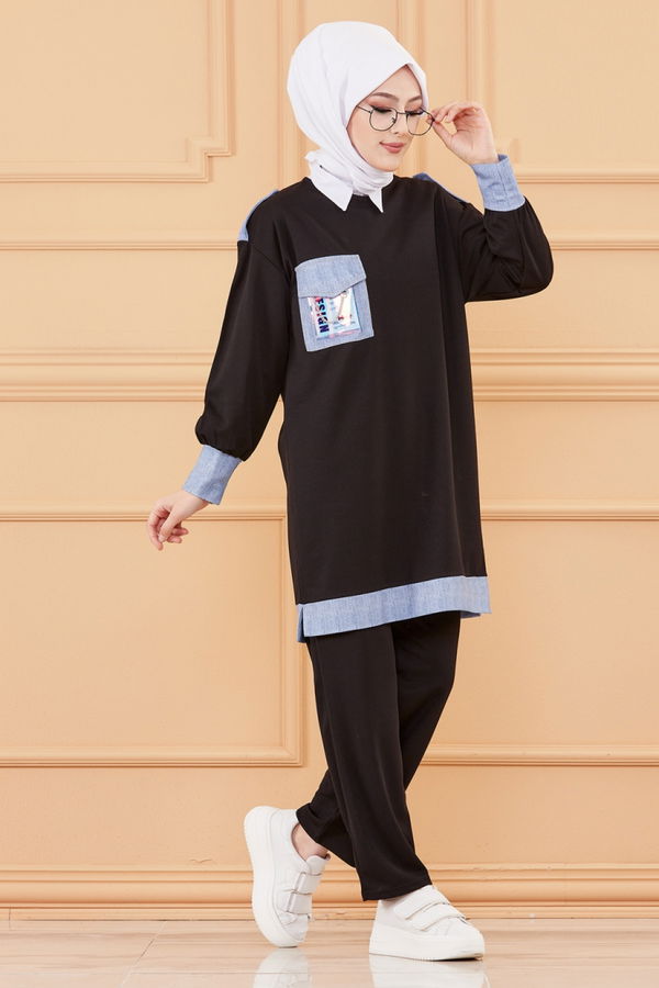 TUNIK PANTOLON Siyah - 20127