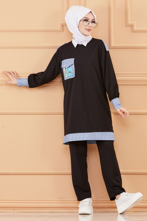 TUNIK PANTOLON Siyah - 20127