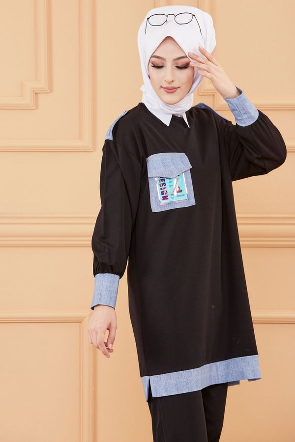 TUNIK PANTOLON Siyah - 20127