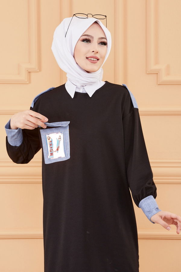 TUNIK PANTOLON Siyah - 20127