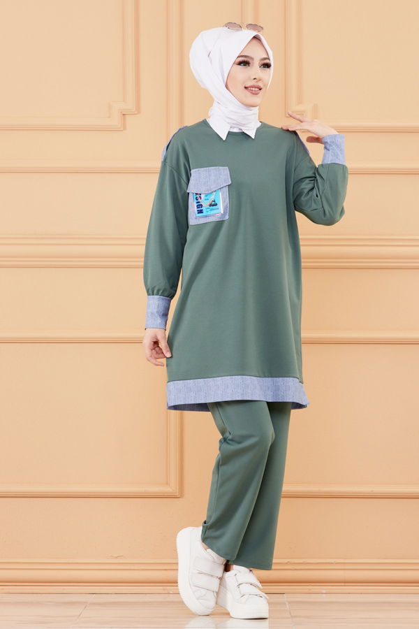 TUNIK PANTOLON Yeşil - 20127