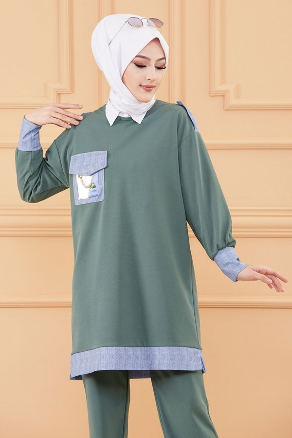 TUNIK PANTOLON Yeşil - 20127