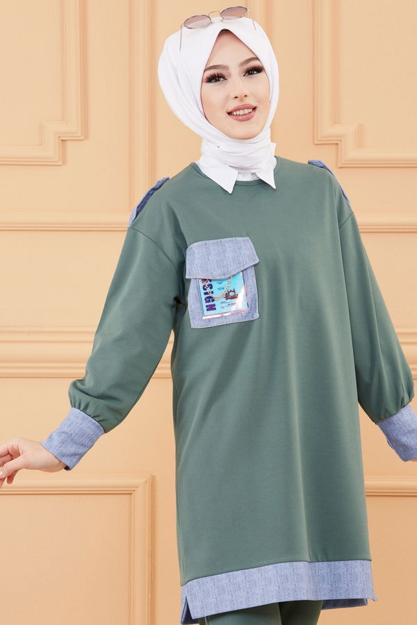 TUNIK PANTOLON Yeşil - 20127