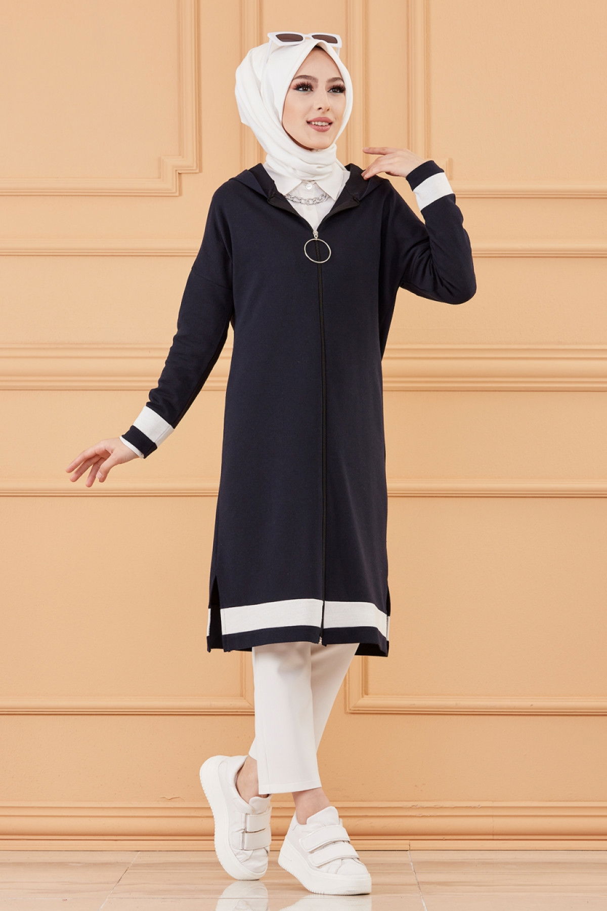 FERMUARLI HIRKA Lacivert - 3114