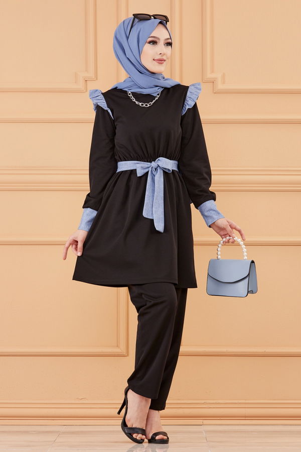 TUNIK PANTOLON Siyah - 20128