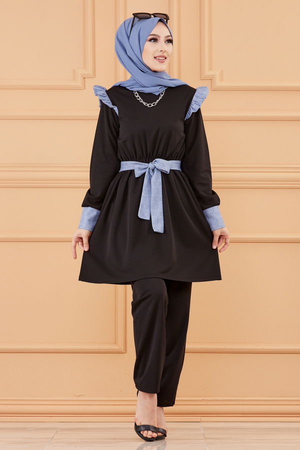 TUNIK PANTOLON Siyah - 20128