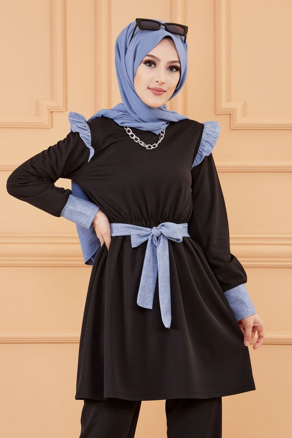 TUNIK PANTOLON Siyah - 20128