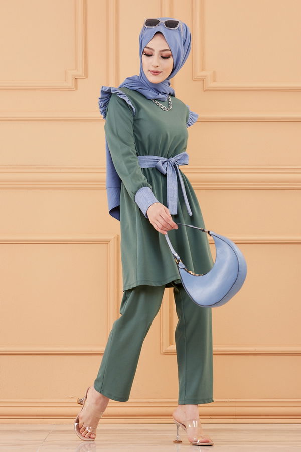 TUNIK PANTOLON Yeşil - 20128