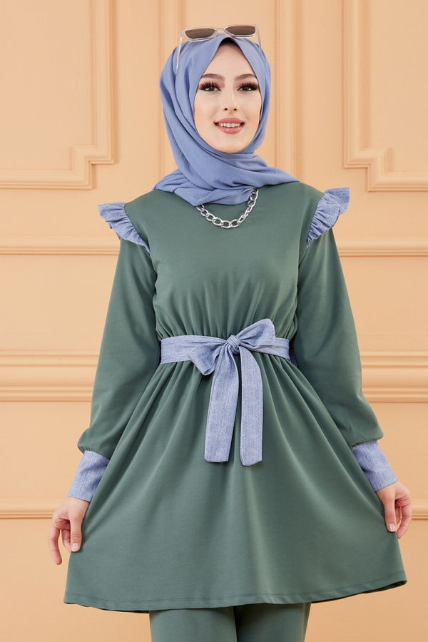 TUNIK PANTOLON Yeşil - 20128