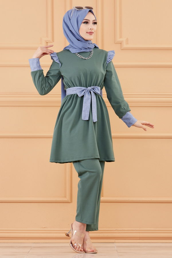 TUNIK PANTOLON Yeşil - 20128