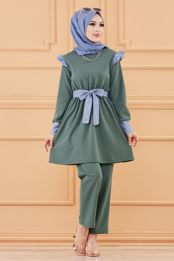 TUNIK PANTOLON Yeşil - 20128