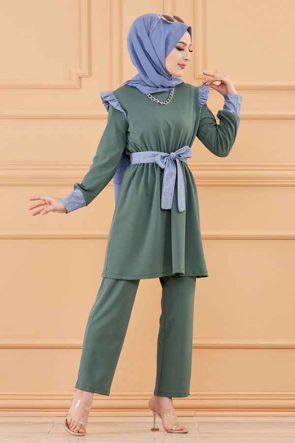 TUNIK PANTOLON Yeşil - 20128