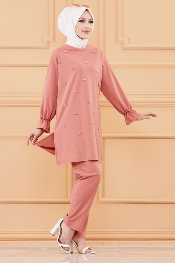 TUNIK PANTOLON Pembe - 20125