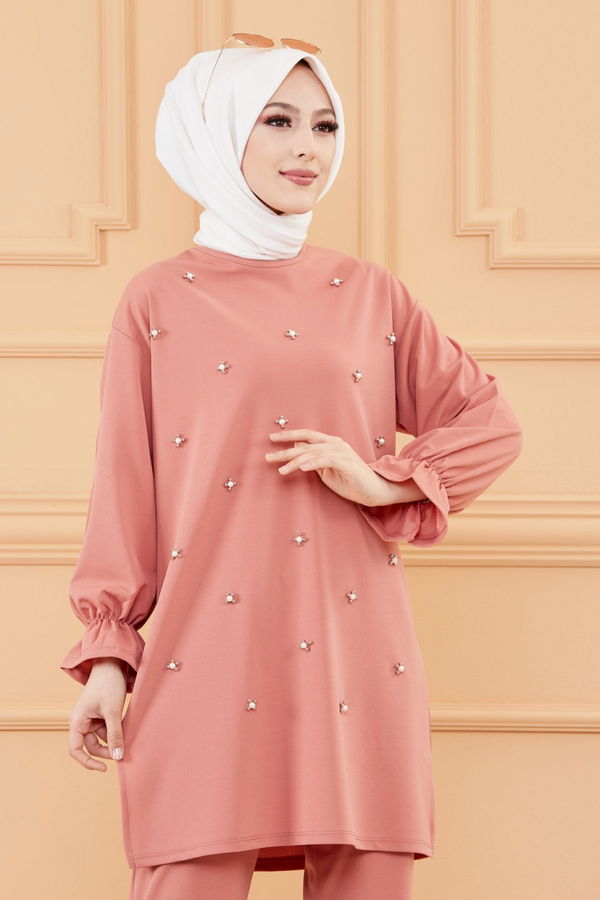 TUNIK PANTOLON Pembe - 20125