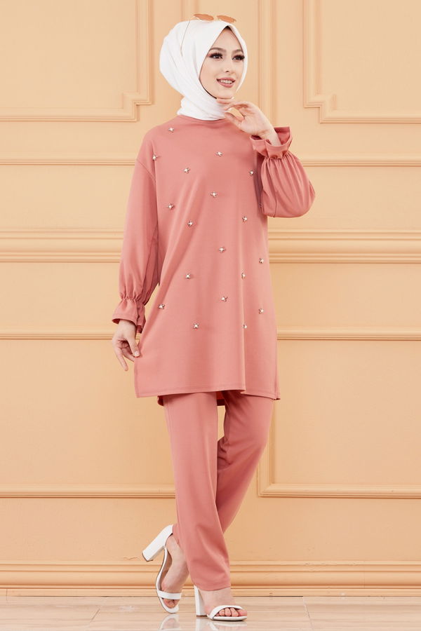 TUNIK PANTOLON Pembe - 20125
