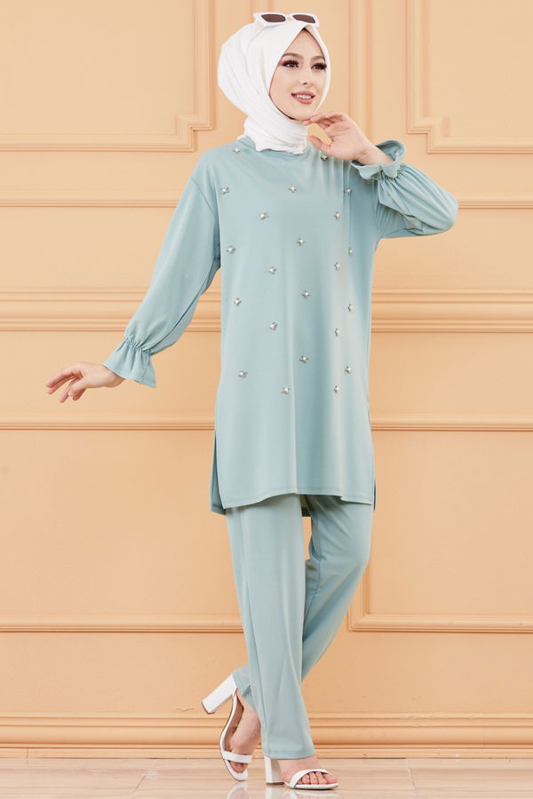 TUNIK PANTOLON Yeşil - 20125