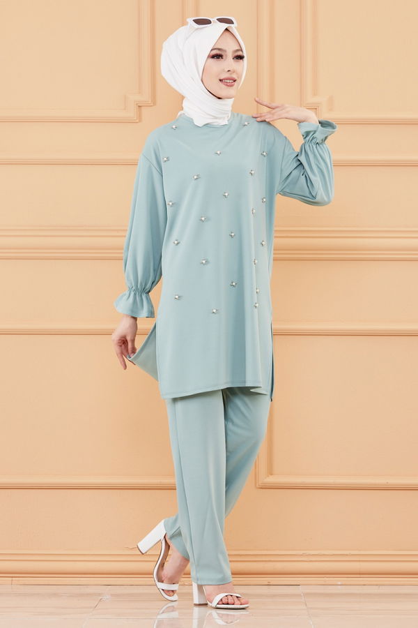 TUNIK PANTOLON Yeşil - 20125