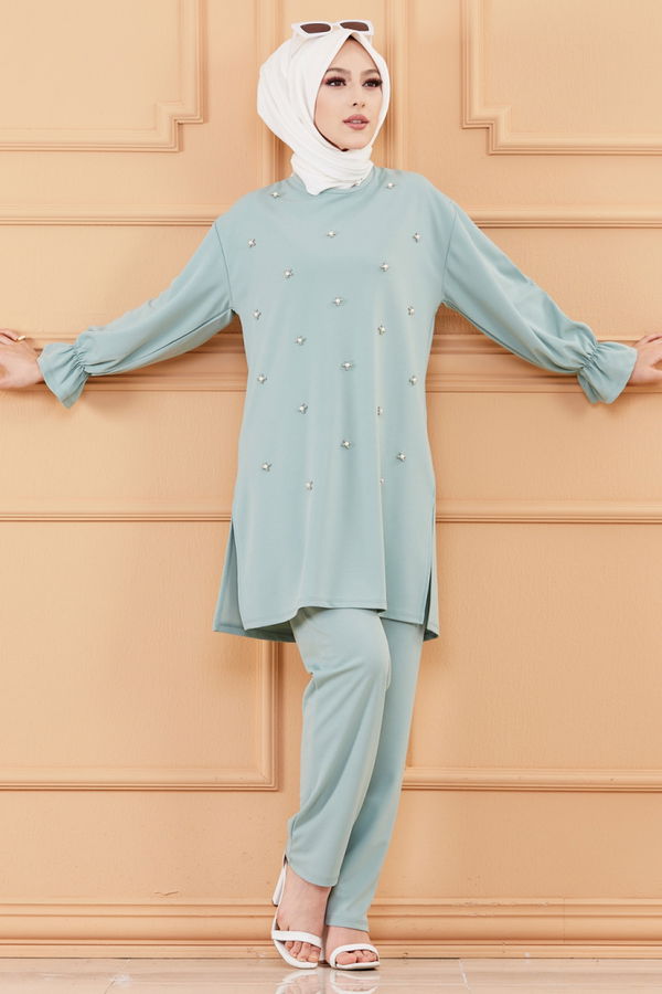 TUNIK PANTOLON Yeşil - 20125