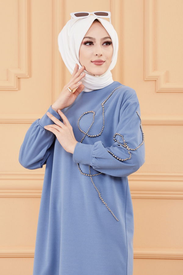TUNIK PANTOLON Mavi - 20126
