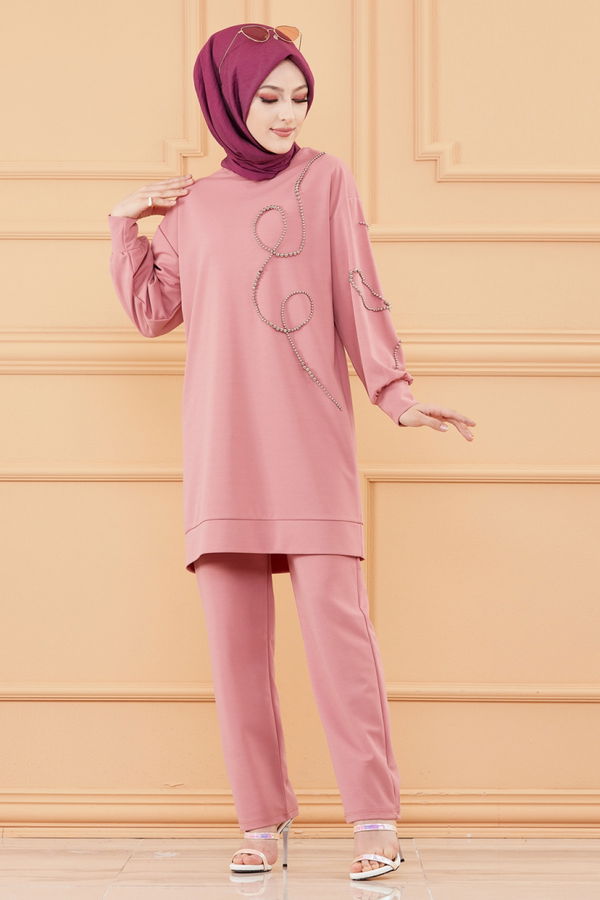 TUNIK PANTOLON Pembe - 20126