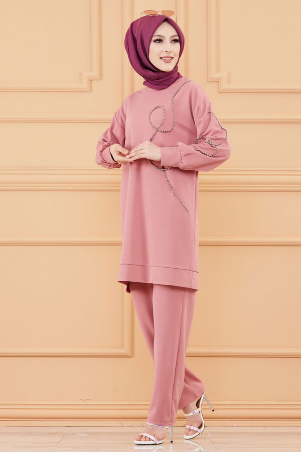 TUNIK PANTOLON Pembe - 20126