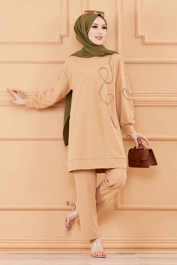 TUNIK PANTOLON Bej - 20126