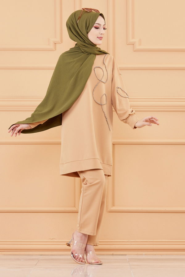 TUNIK PANTOLON Bej - 20126