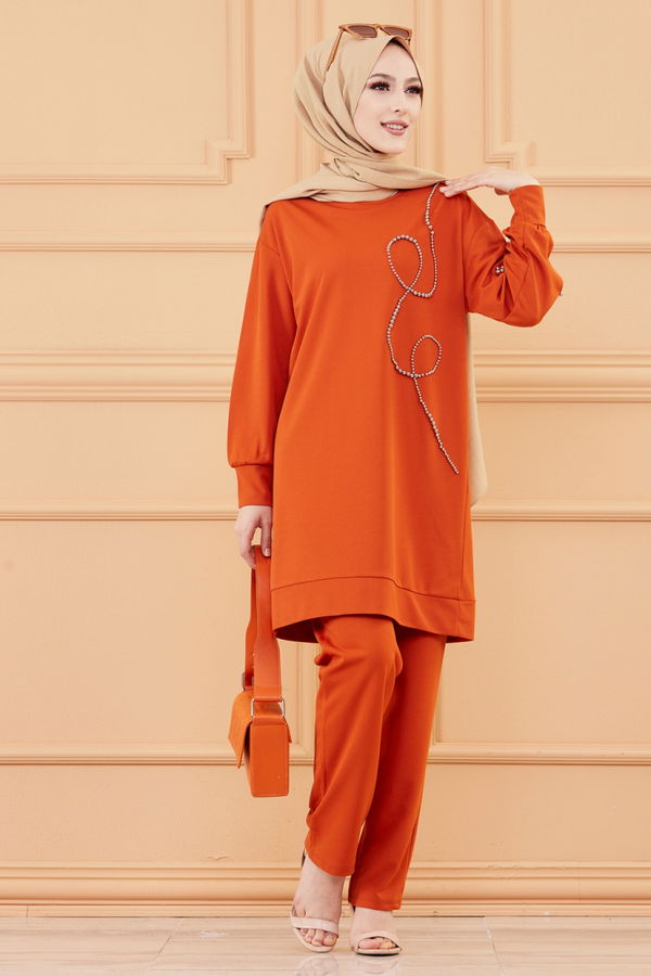 TUNIK PANTOLON Kiremit - 20126 KİREMİT