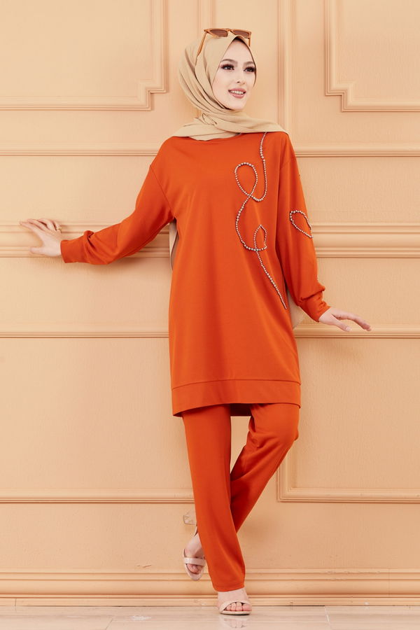 TUNIK PANTOLON Kiremit - 20126 KİREMİT