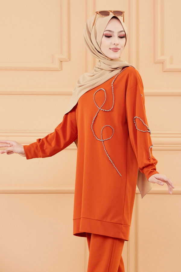 TUNIK PANTOLON Kiremit - 20126 KİREMİT
